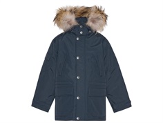 Ver de Terre Nordic vinterjakke navy med pels style 878 600